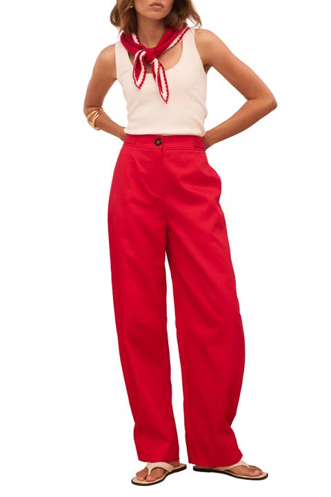 Wide Leg Utility Trousers