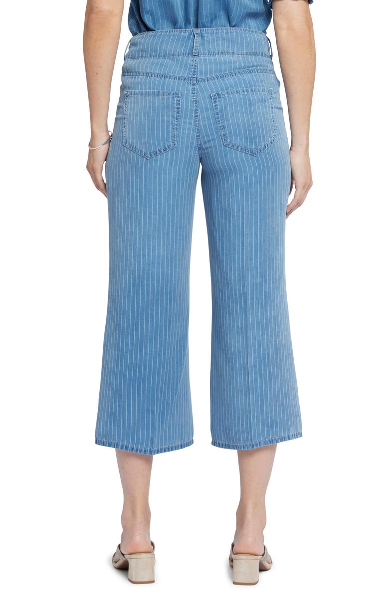 NYDJ Brigitte High Waist Capri Wide Leg Jeans, Alternate, color,