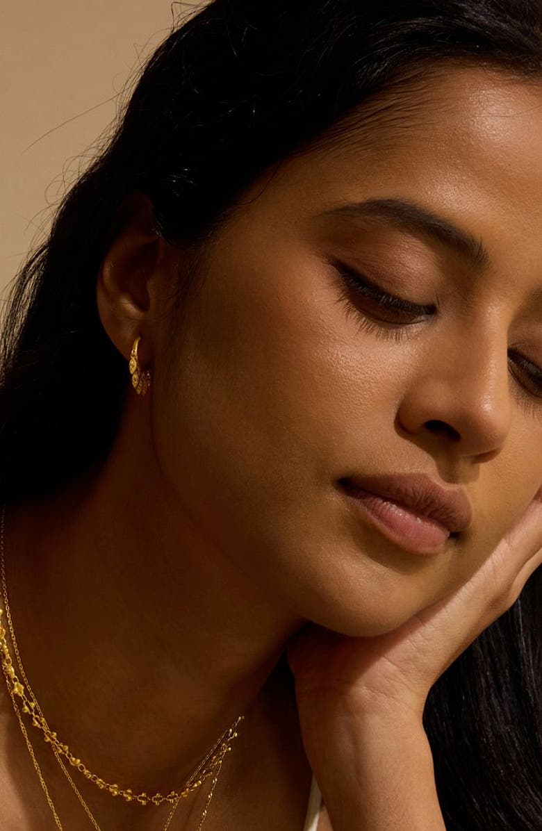 Satya Jewelry Scatter Light Huggie Earrings, Alternate, color, Gold