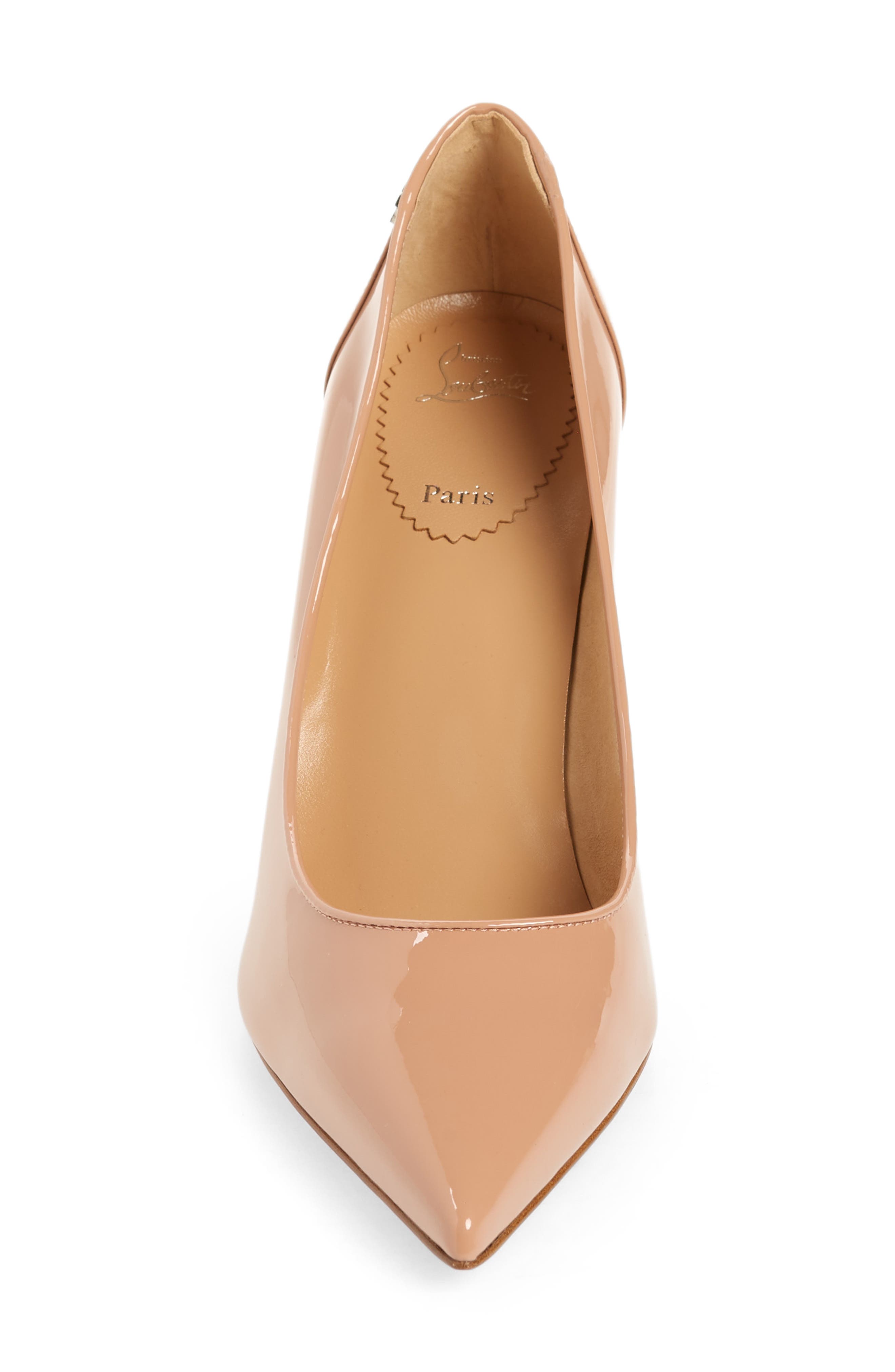 Sporty Kate Pointed Toe Pump, Alternate, color, NUDE