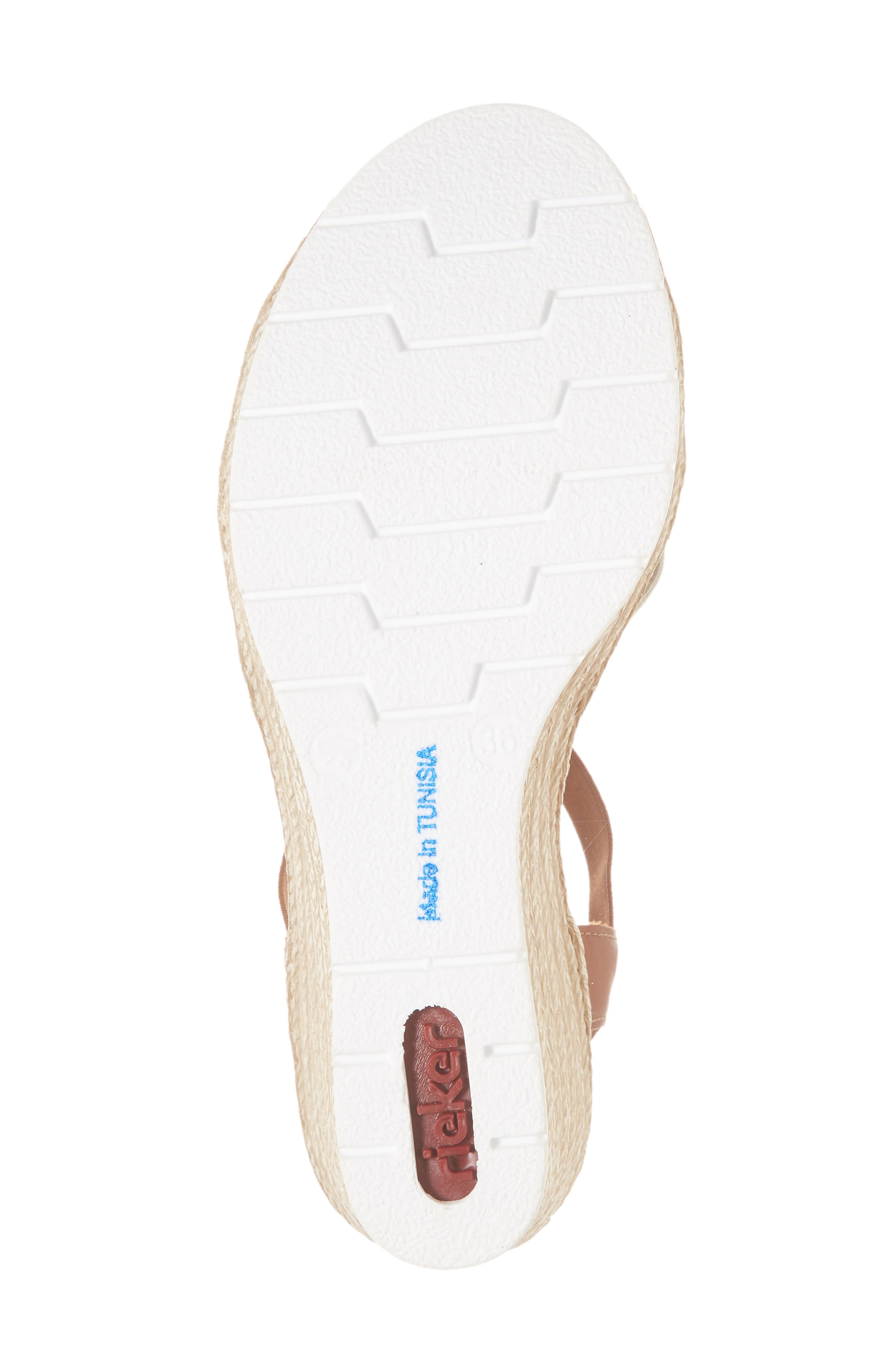Rieker Antistress Fanni 95 Espadrille Wedge Sandal, Alternate, color, 