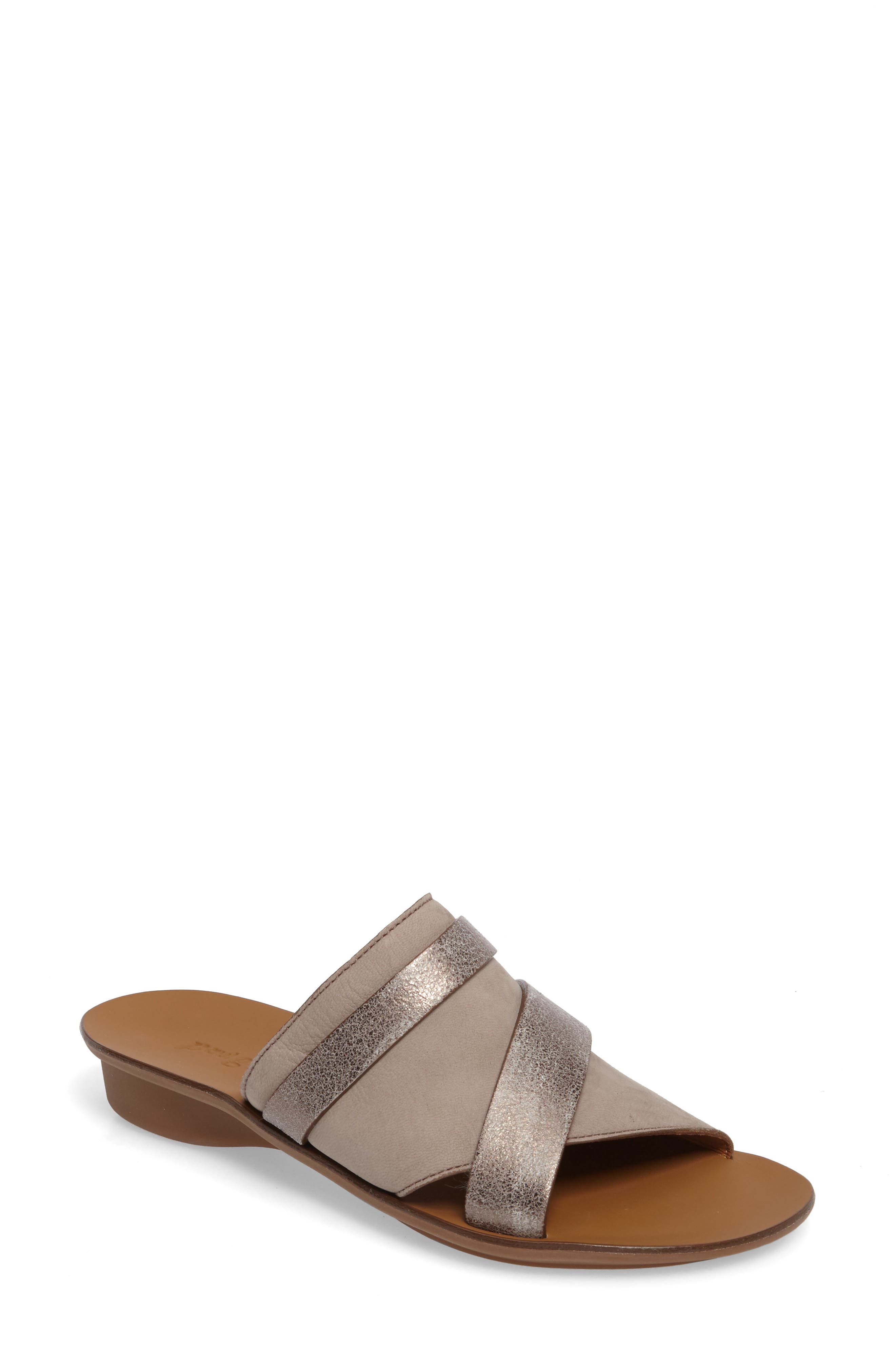 Paul Green 'Bayside' Leather Sandal, Main, color, 