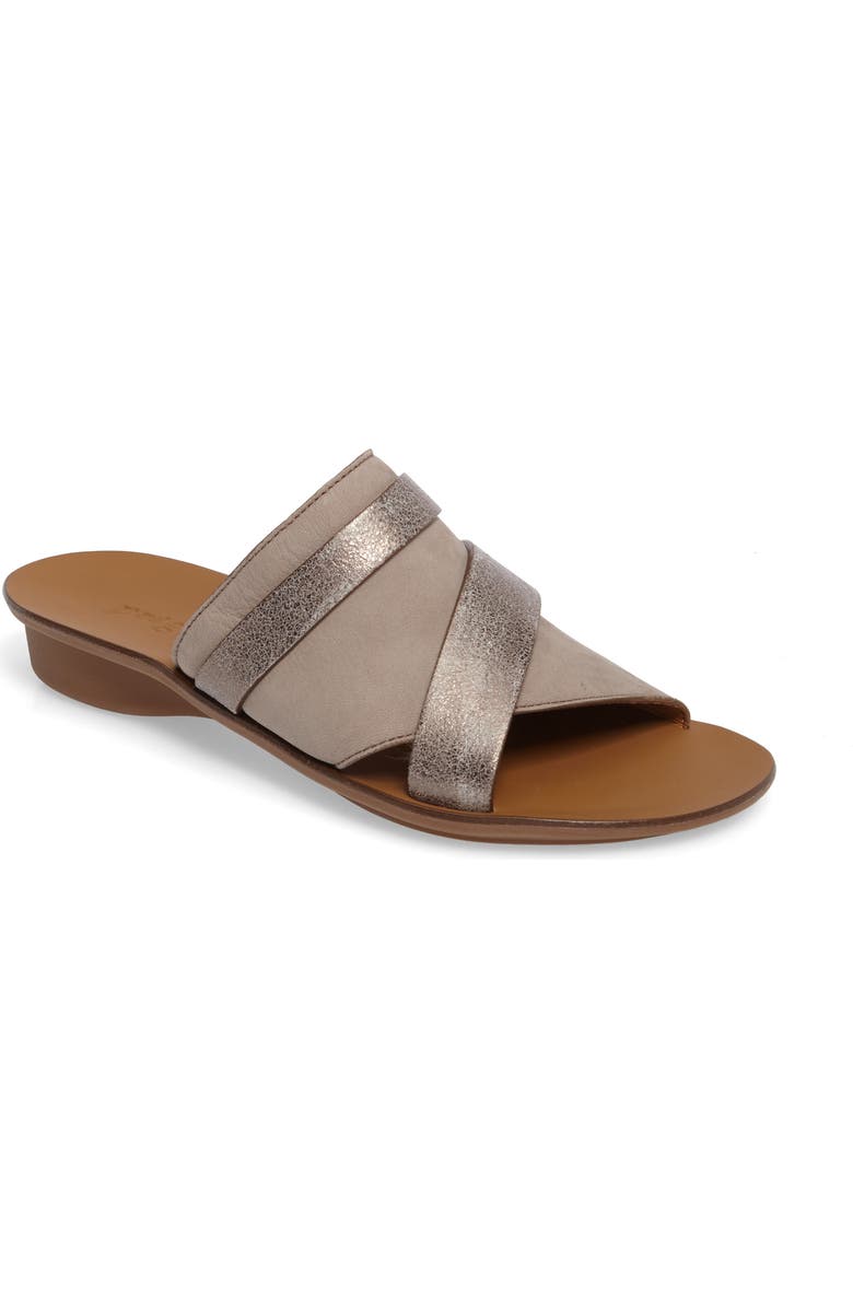 Paul Green 'Bayside' Leather Sandal, Main, color,