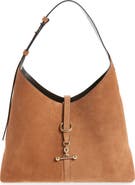 Strathberry Kite Suede Hobo Bag