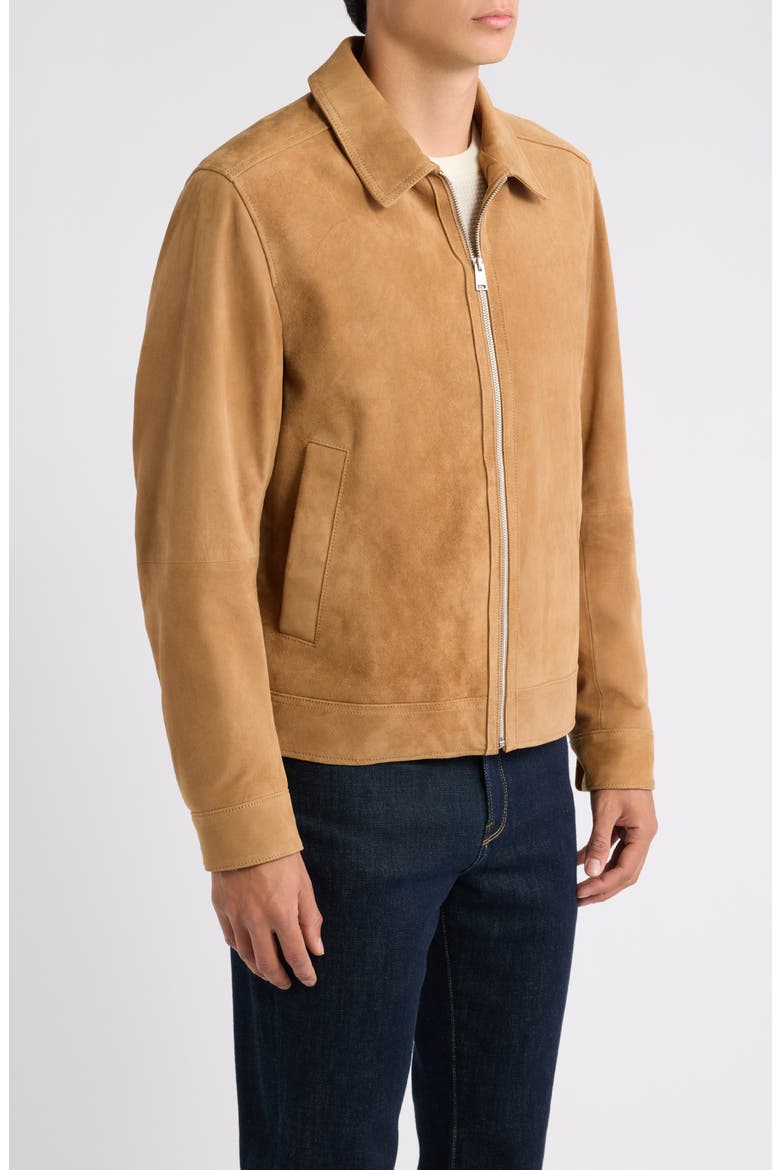 Malbano Leather Jacket, Alternate, color, MEDIUM BEIGE