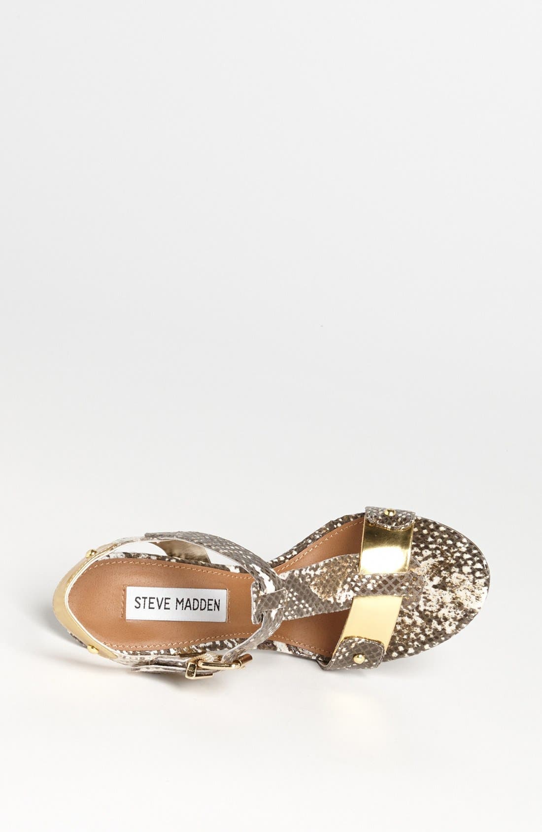 'Reya' Sandal, Alternate, color, NATURAL SNAKE