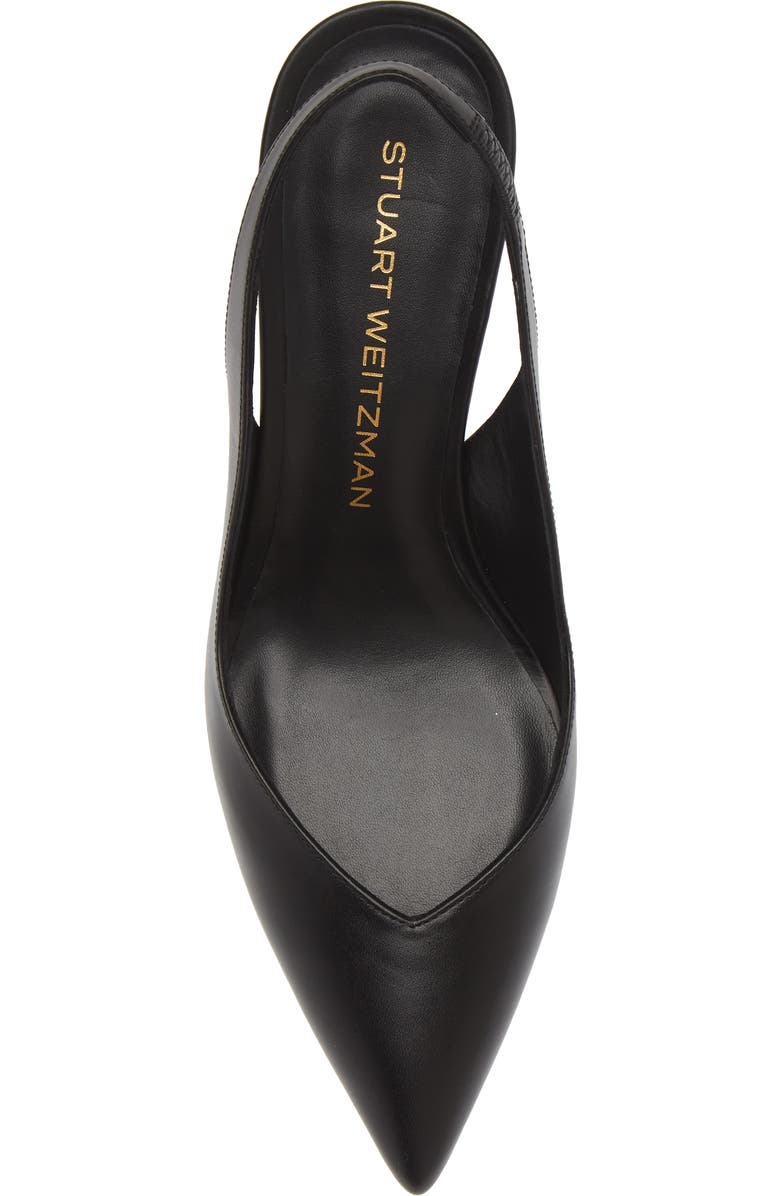 Stuart Weitzman Eva Pointed Toe Slingback Pump, Alternate, color,
