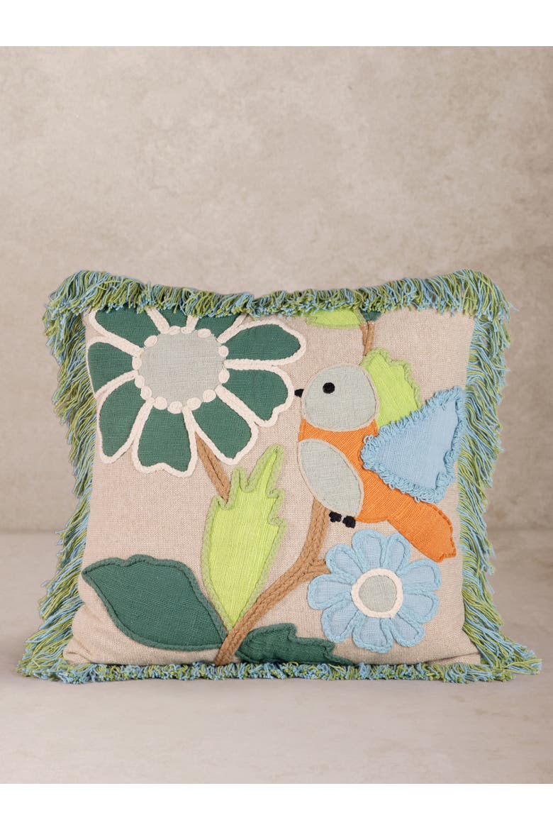 Palermo Throw Pillow Cover, Main, color, Green