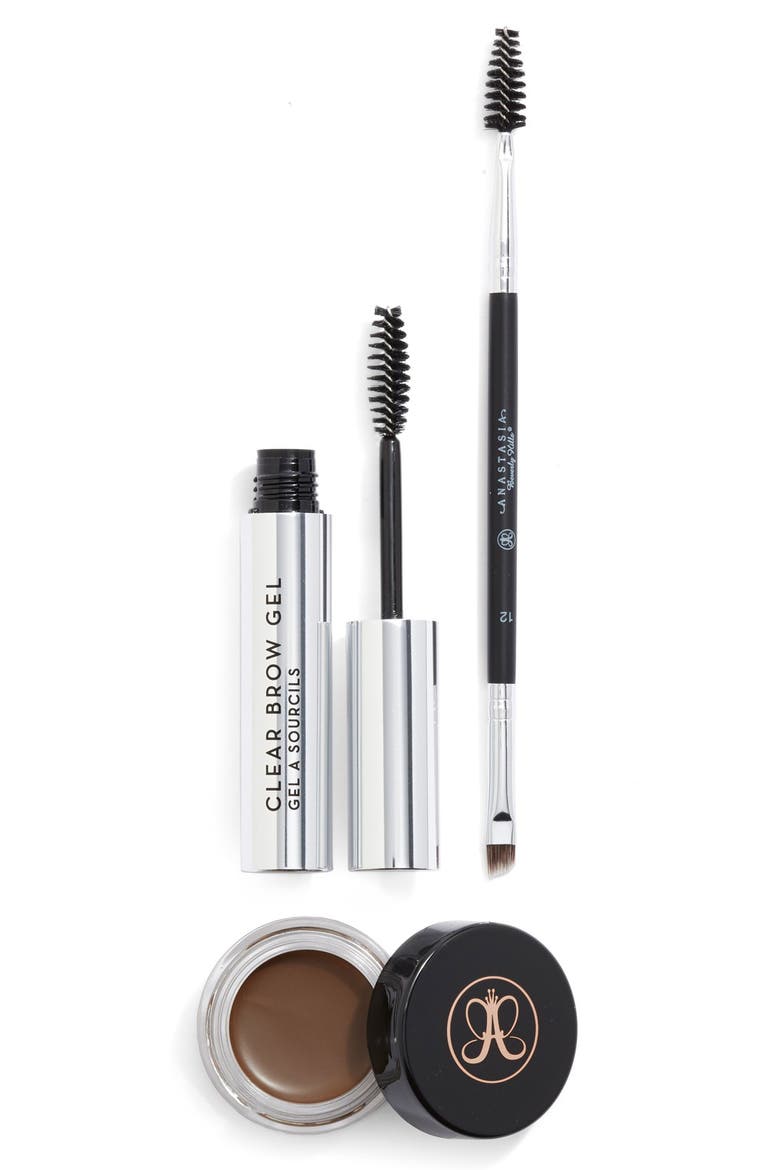 'Brow Studio' Set, Main, color, DARK BROWN