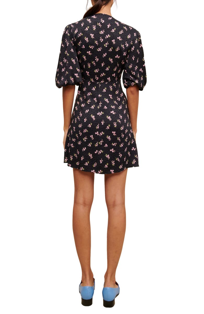 maje Ruisso Minidress, Alternate, color, Pink Lilly