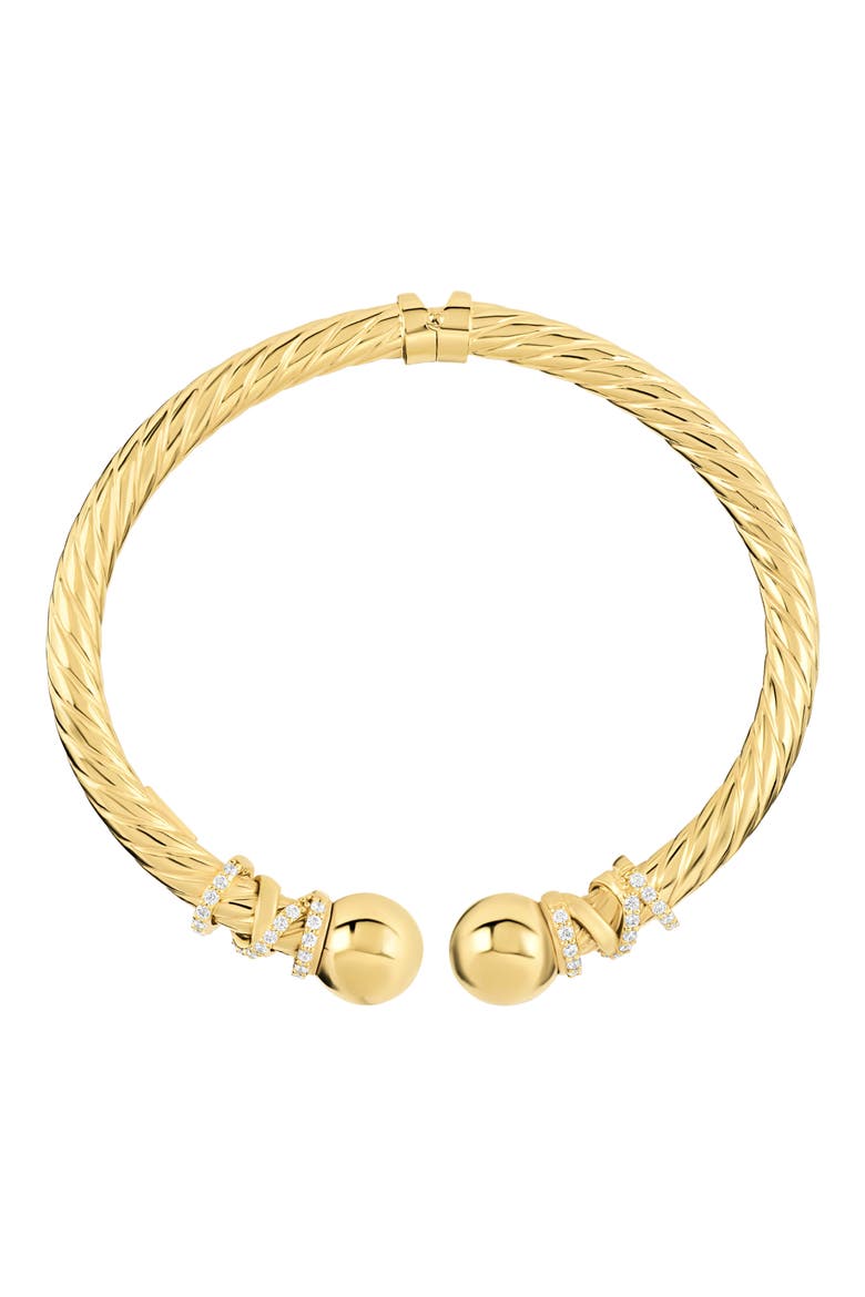 Dolce Sole Twisted Pavé Rope Bangle video