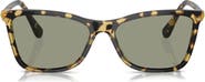 Swarovski 55mm Rectangular Sunglasses
