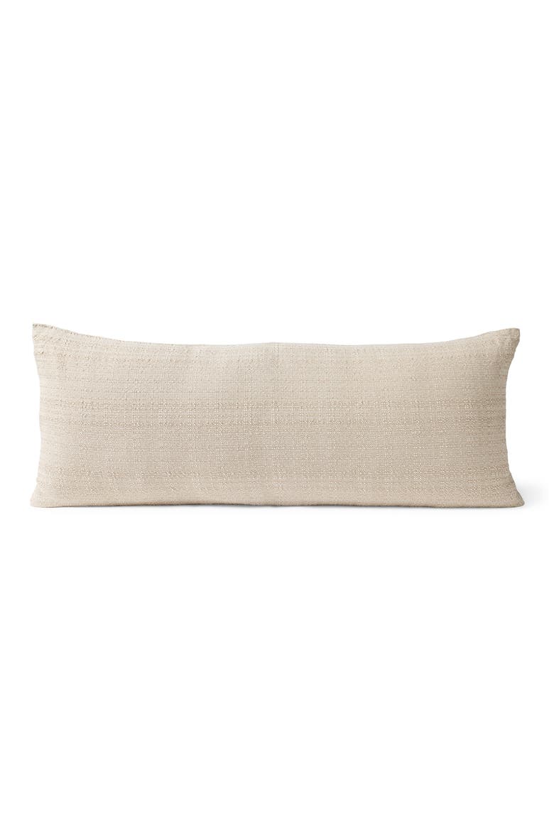 Lido Organic Cotton Accent Pillow Cover, Main, color, UNDYED/ KHAKI