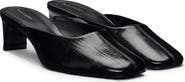 Reformation Inez Leather Heeled Mule