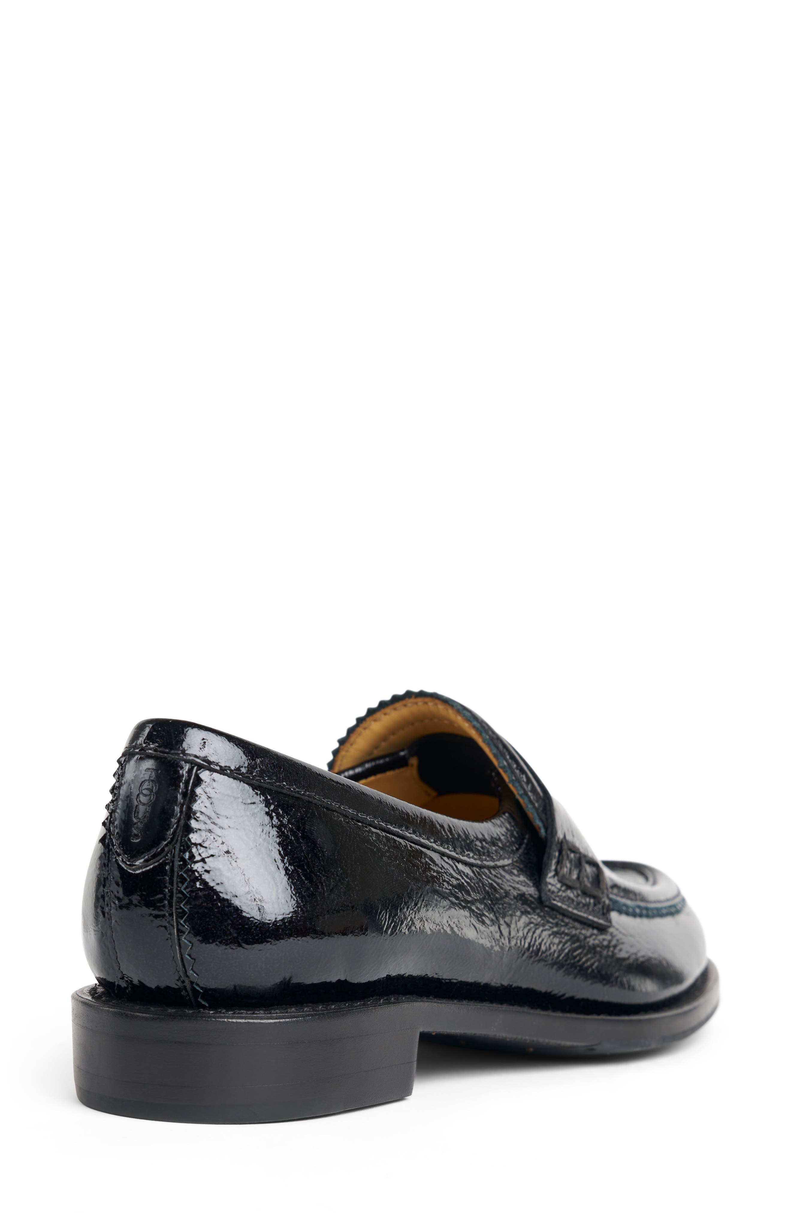 Ms. Augusta Penny Loafer, Alternate, color, BLACK