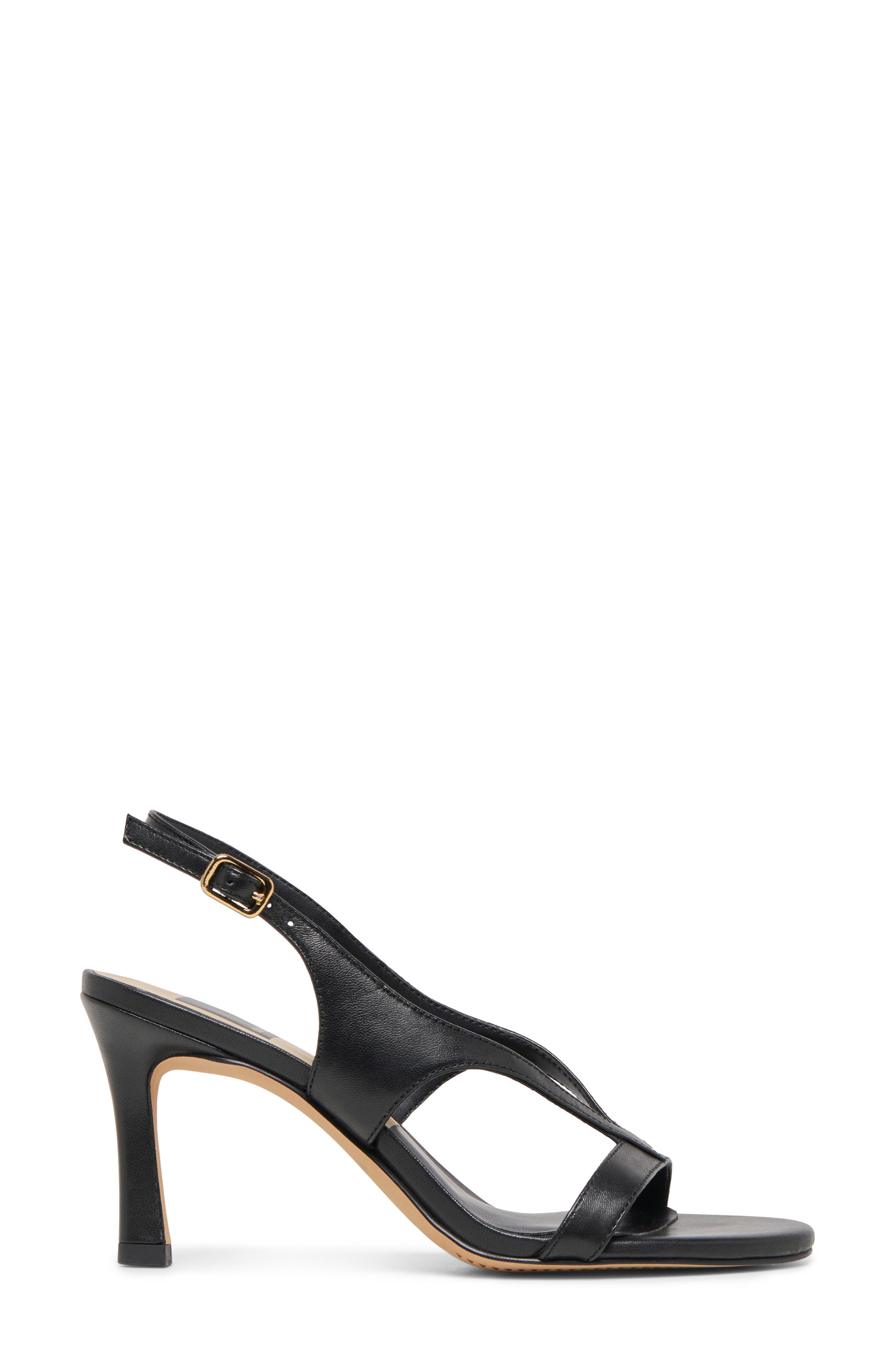 Dolce Vita Izela Slingback Sandal, Alternate, color, Black Leather