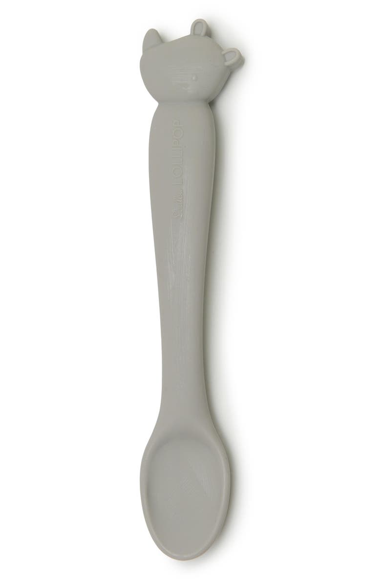 Loulou Lollipop Long Sleeve Bib & Learning Spoon Set, Alternate, color, 