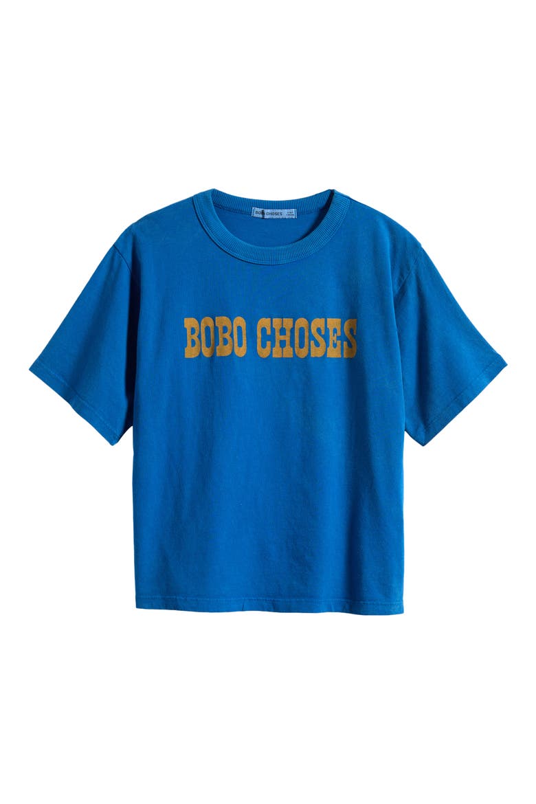 Kids' Pop Graphic T-Shirt, Main, color, BLUE