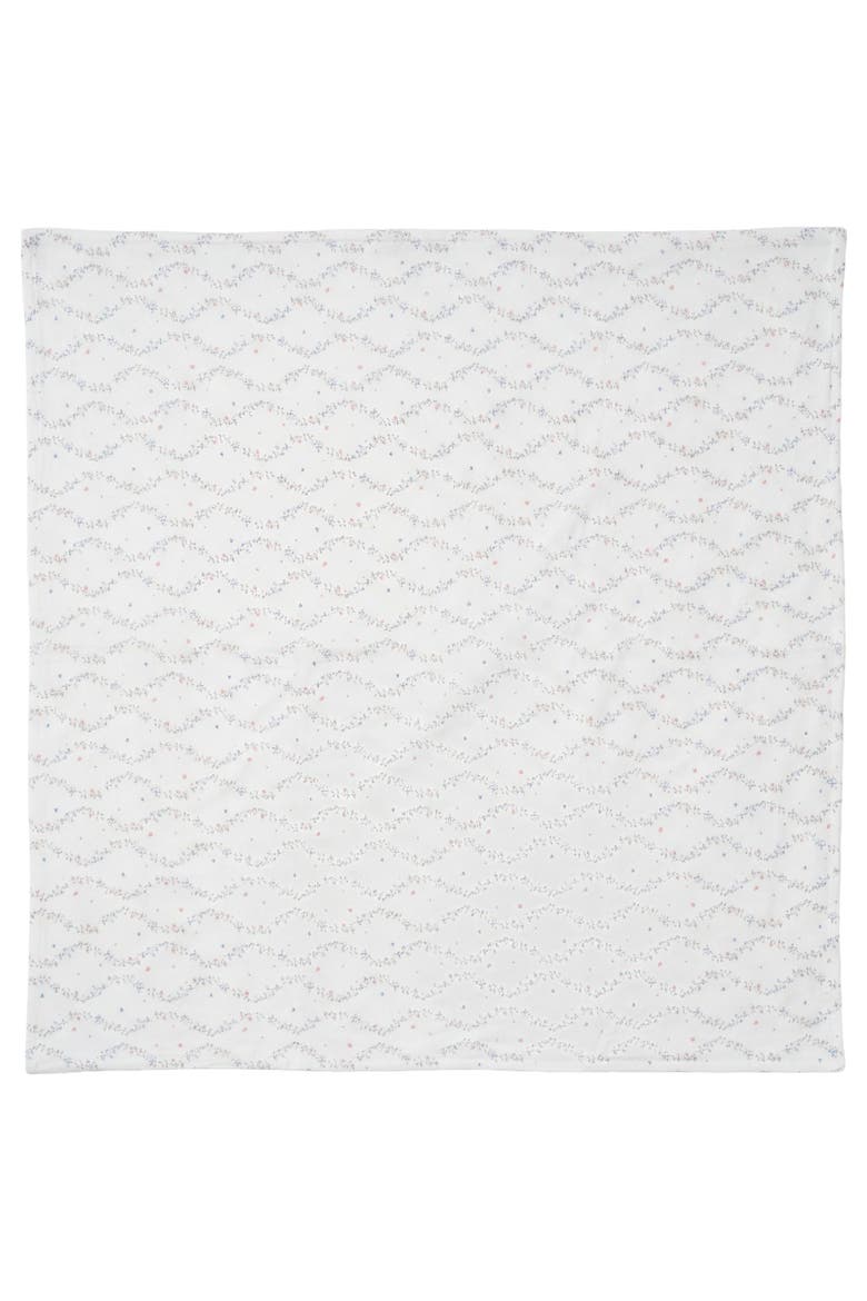 Girl Vine Cotton Spandex Blanket, Main, color, Ivory