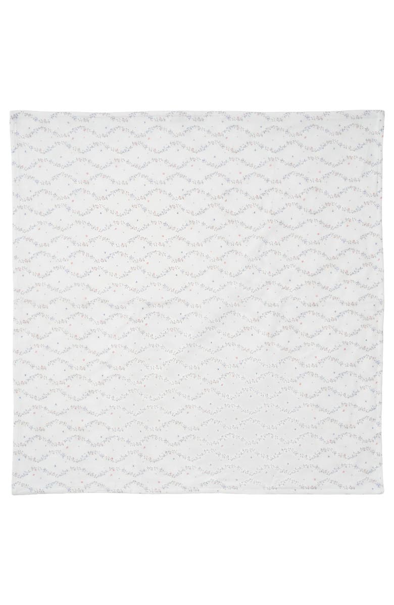 Bebe Bella Girl Vine Cotton Spandex Blanket, Main, color, Ivory