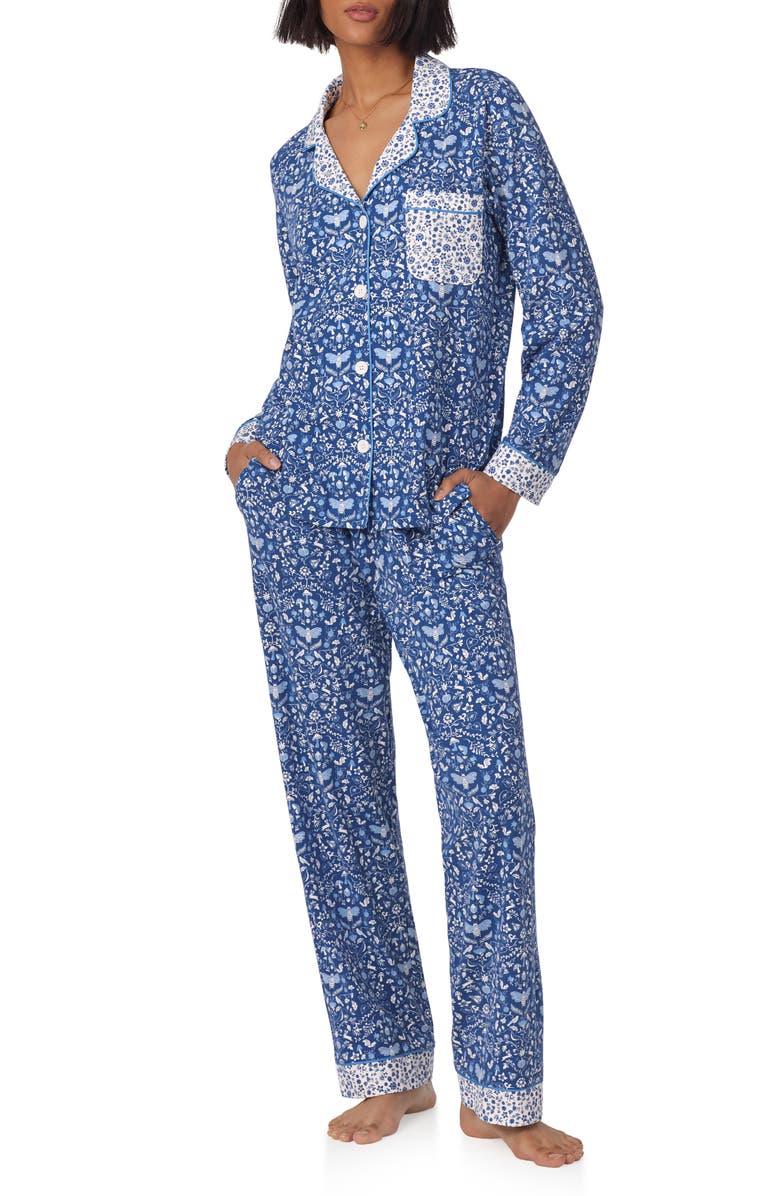 BedHead Pajamas Print Jersey Pajamas, Main, color, 