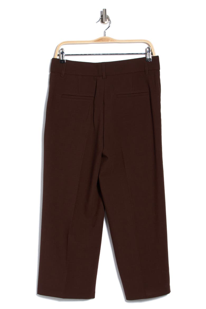 Ankle Wide Leg Pants, Alternate, color, BROWN