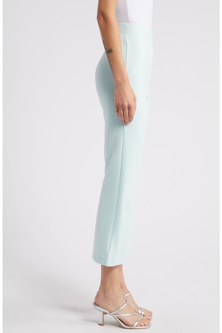 Kick Flare Crop Pants, Alternate, color, ROBINS EGG
