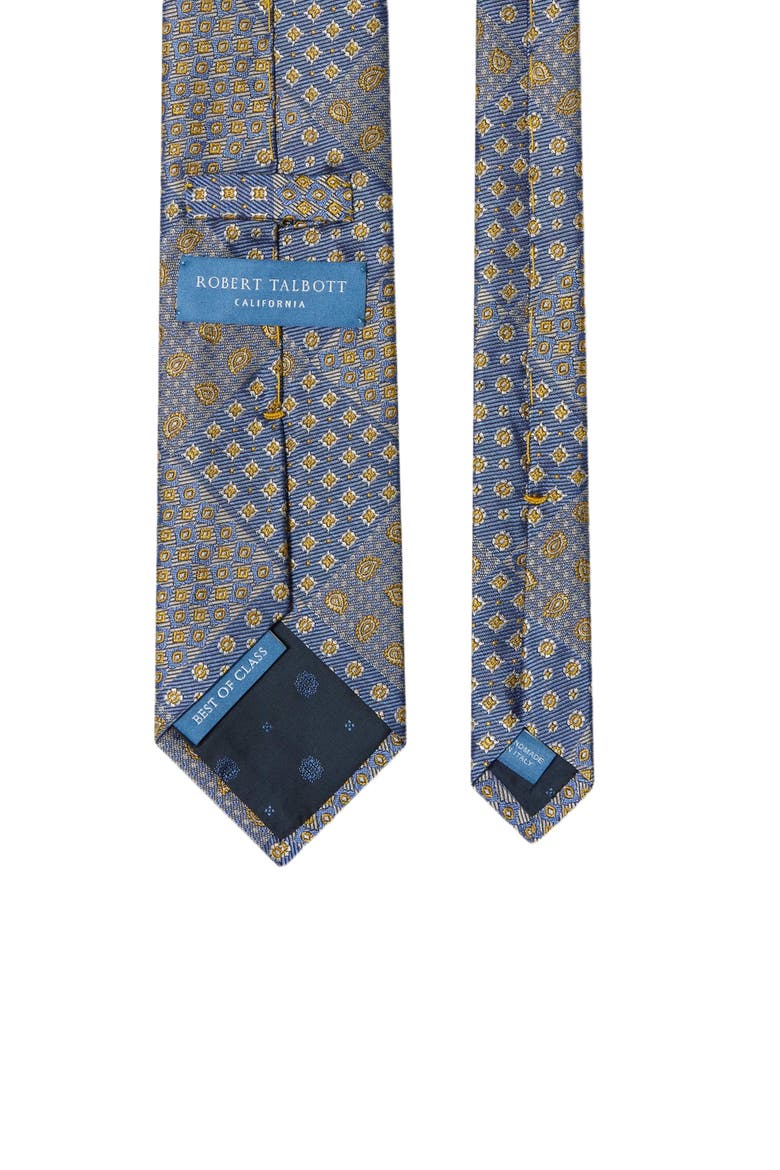 Robert Patchwork Best of Class Necktie, Alternate, color, Blue Multi
