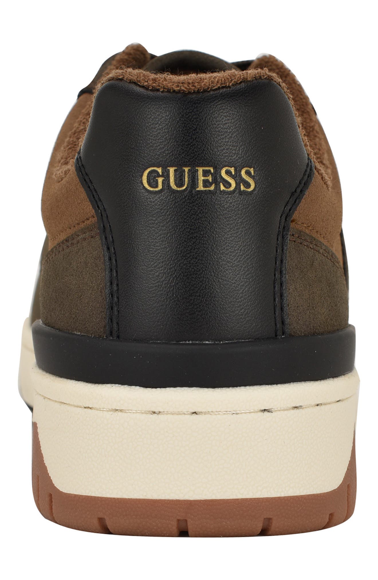 GUESS Nastele Signature G Sneaker, Alternate, color, Brown Multi