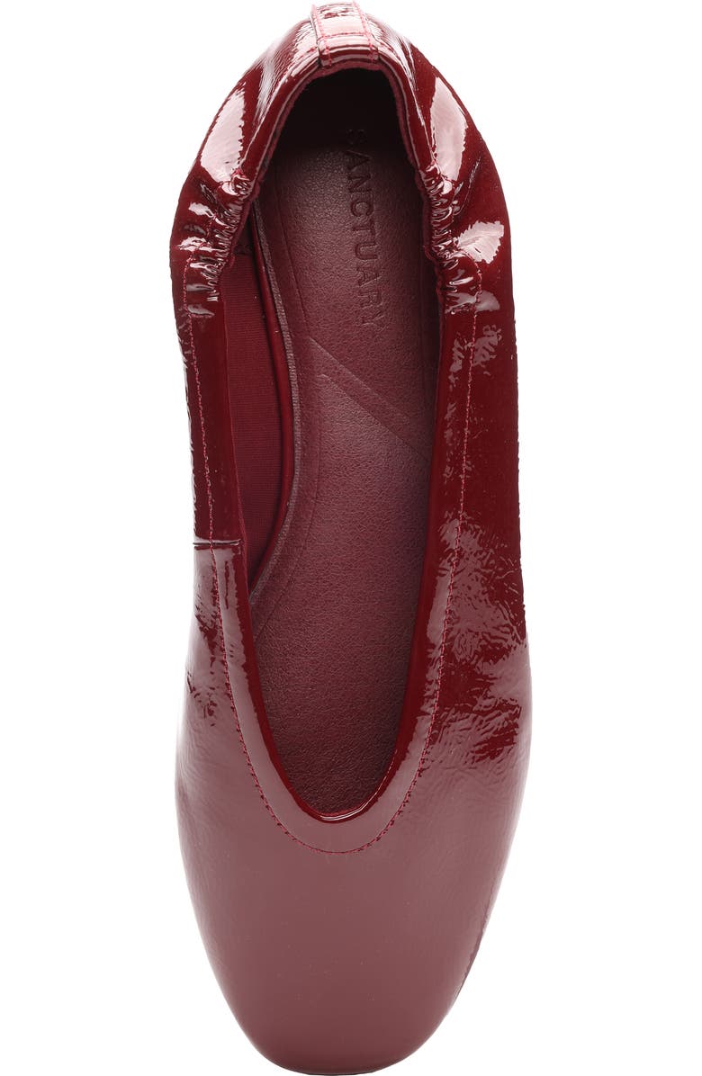 Sanctuary Gigi Ballet Flat, Alternate, color, Wine