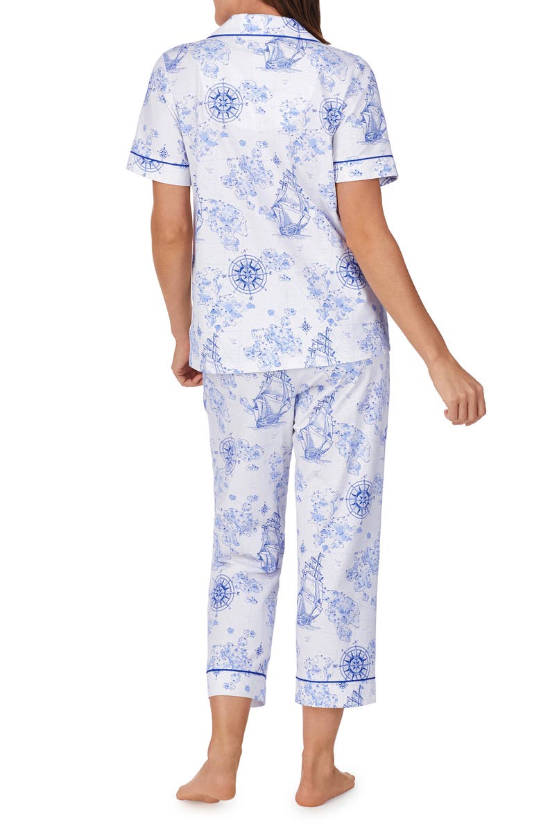 BedHead Pajamas Print Crop Pajamas, Alternate, color, 