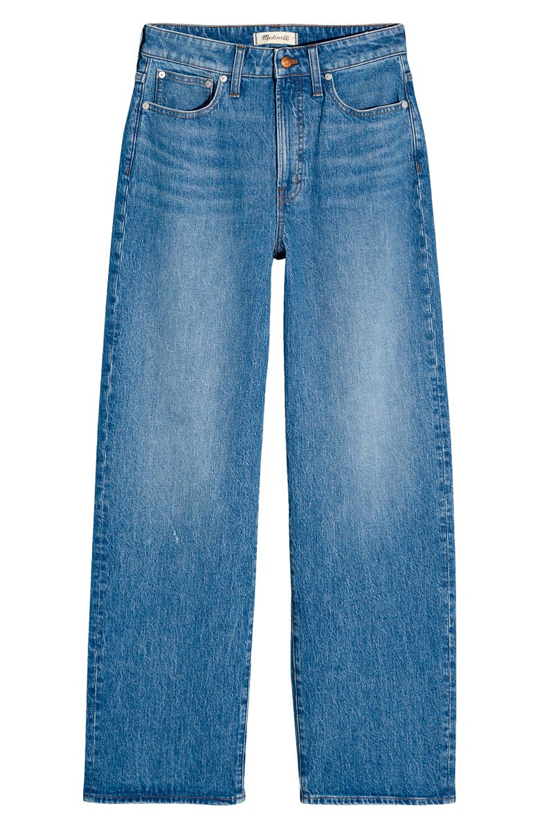 Madewell The Curvy Perfect Vintage Wide Leg Crop Jeans, Alternate, color, 