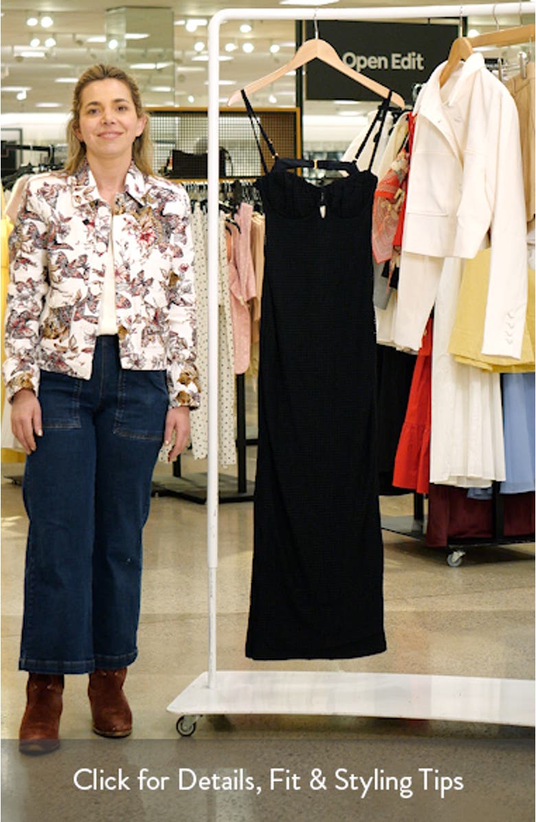 Petal Crochet Cover-Up Maxi Dress, sales video thumbnail