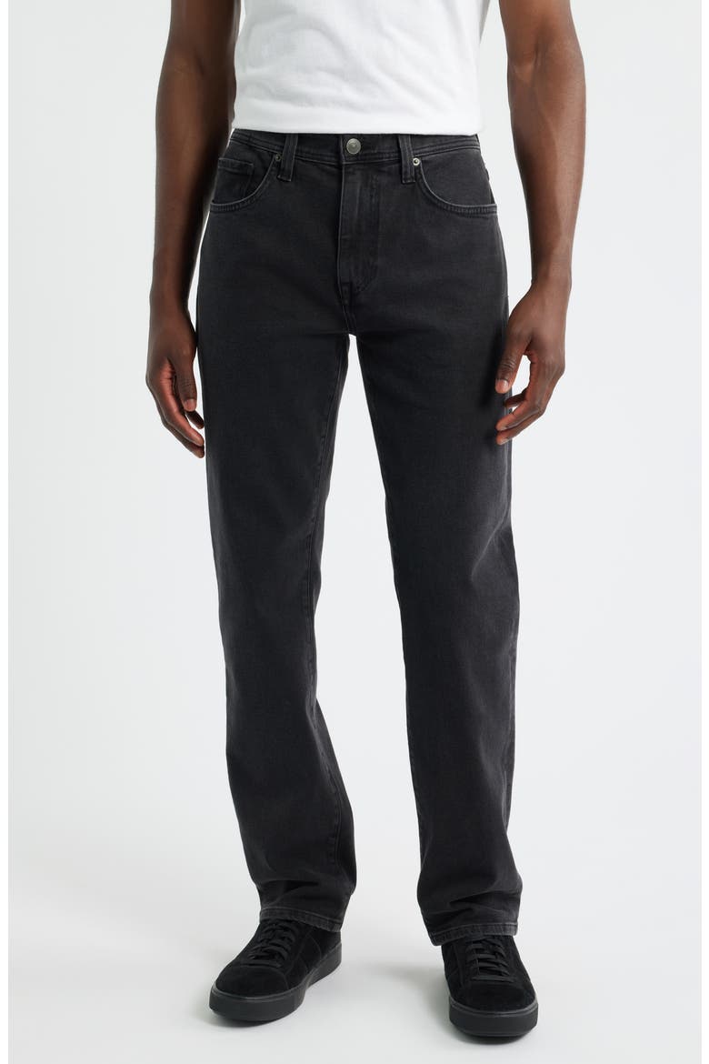 Straight Leg Jeans, Main, color, SHADOW BLACK