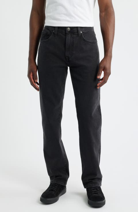 Straight Leg Jeans (Shadow Black)