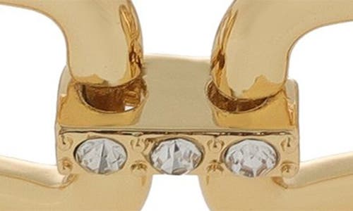 Ettika Square Link & Stone Bracelet In Gold