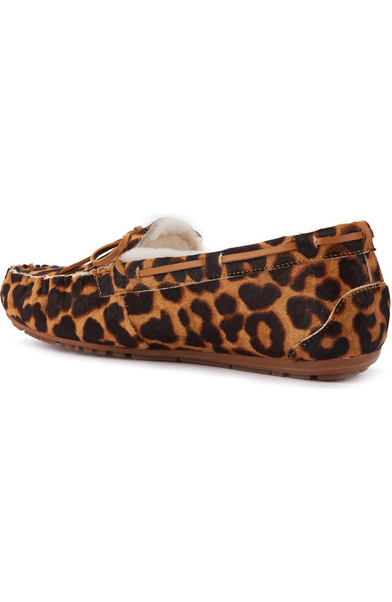 Australia Luxe Collective Prost Genuine Shearling Slipper, Alternate, color, Leopard