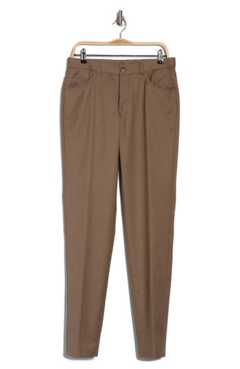 Jack Victor Sage Five-pocket Trousers In Gray