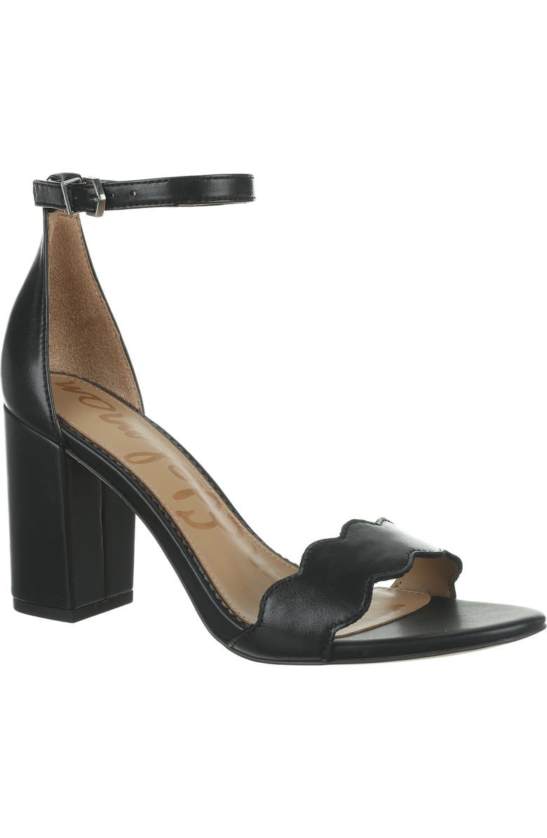 Sam Edelman Odila Scalloped Ankle Strap Sandal, Main, color,