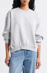 BP. Relaxed Cotton Blend Sweatshirt