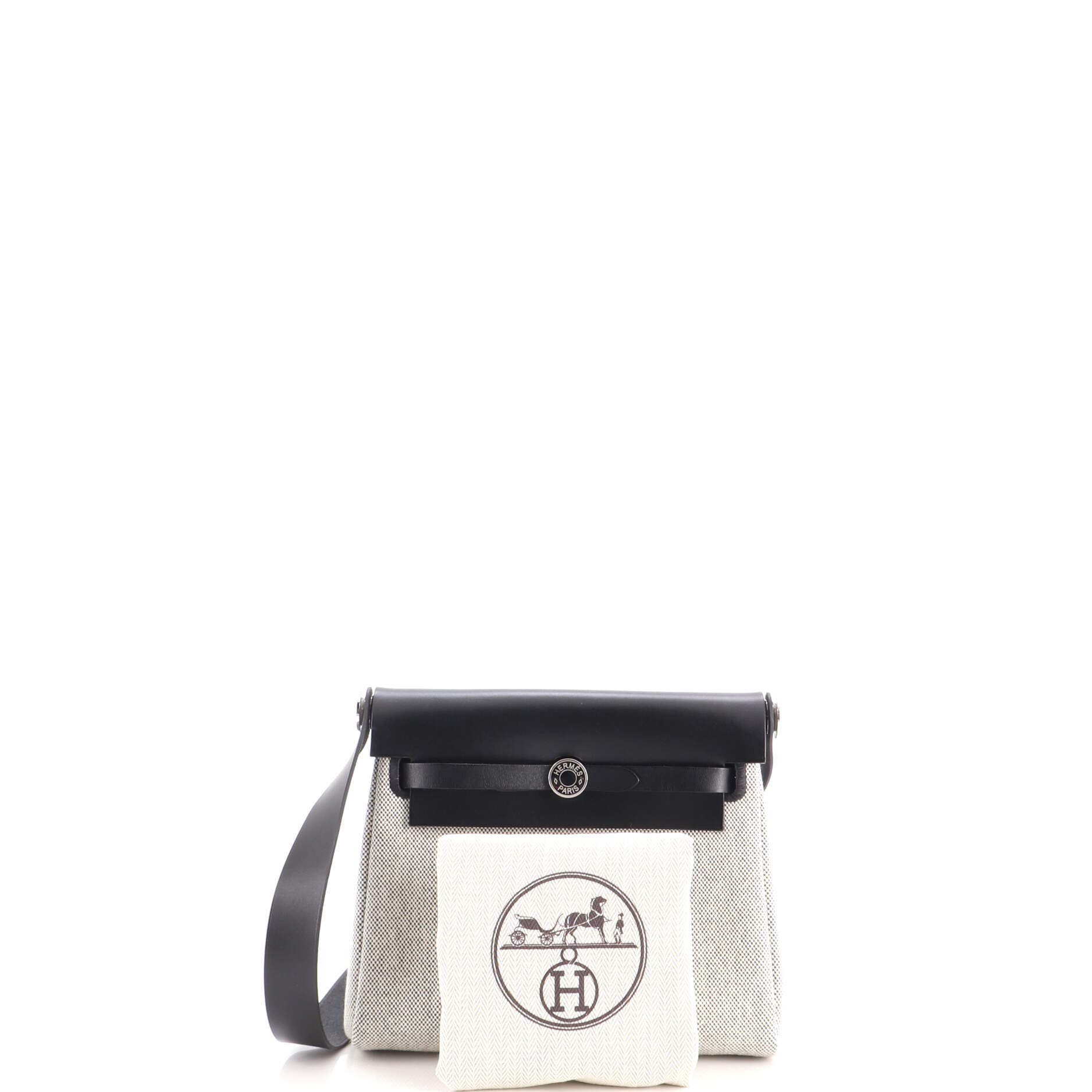 Herbag Zip Toile and Leather 20, Alternate, color, Black
