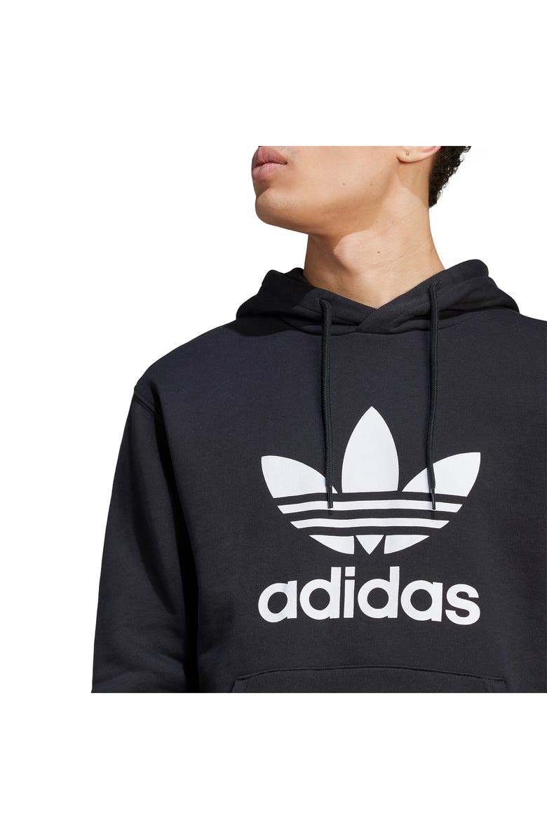 adidas Lifestyle Trefoil Graphic Hoodie, Alternate, color, 