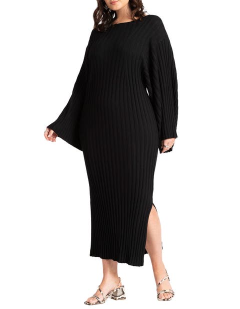 Sweater Maxi Dresses En Saison Greer Short-Sleeve Sweater Maxi Dress  Anthropologie