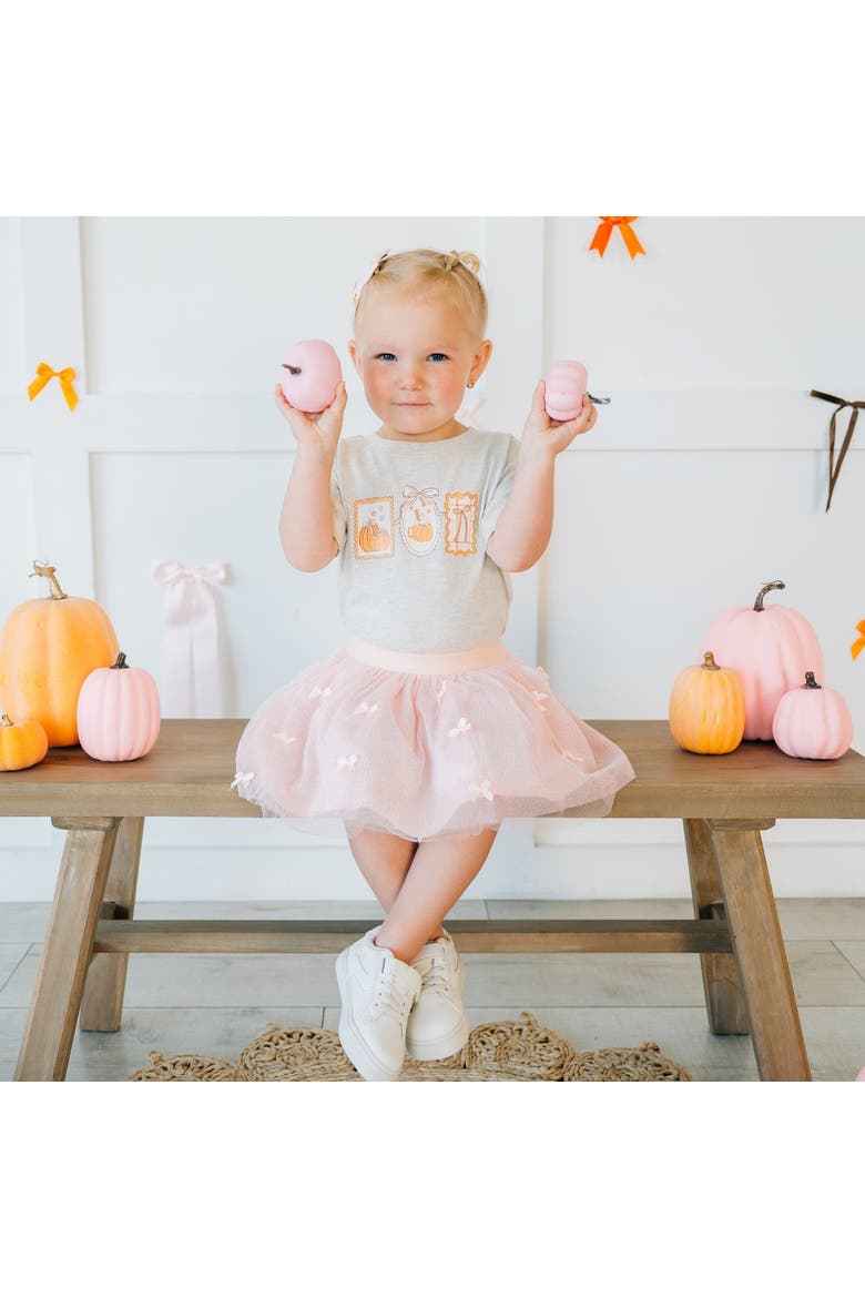 Pumpkin Cameo Short Sleeve T-Shirt, Alternate, color, Natural Heather