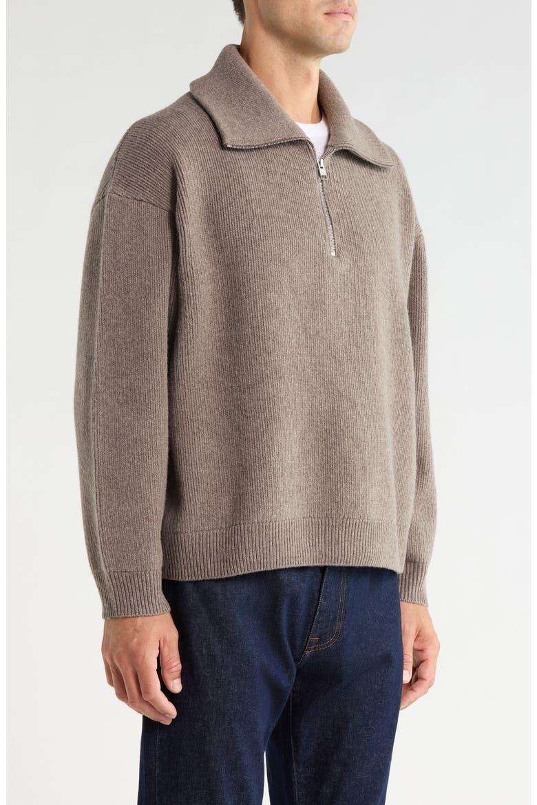 Retro Polo Sweater, Alternate, color, SOFT TAUPE