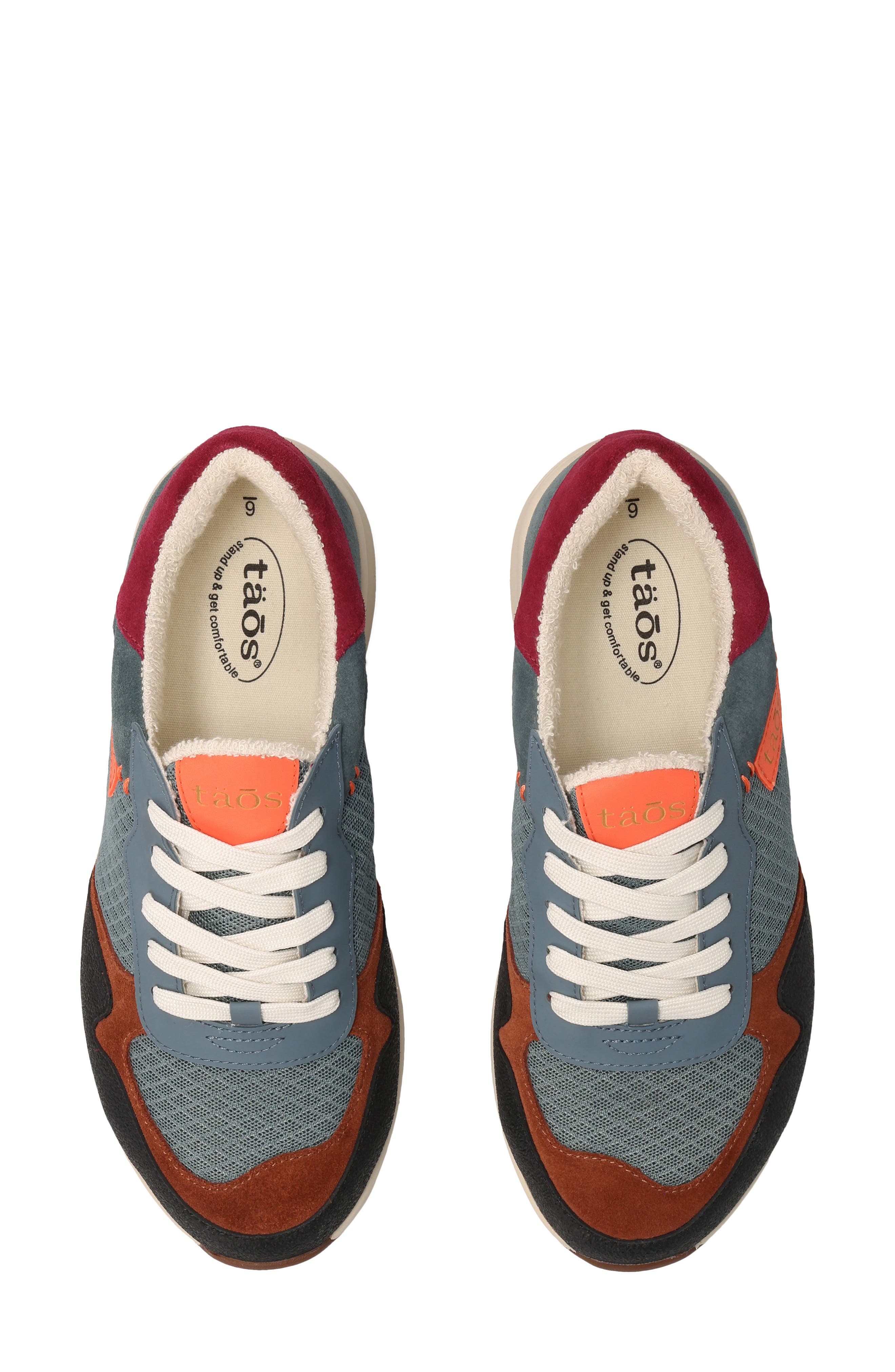 Detour Sneaker, Alternate, color, DARK TEAL MULTI