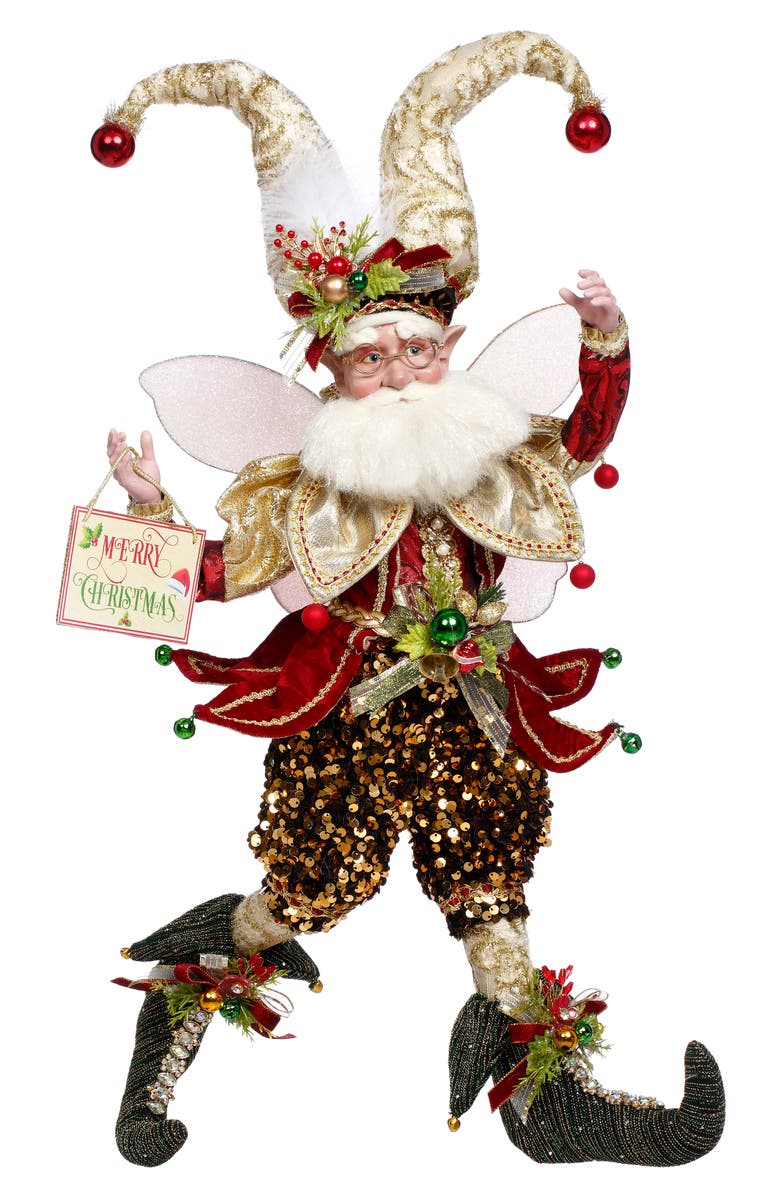 Mark Roberts Merry Christmas Fairy, Large, Main, color, Red