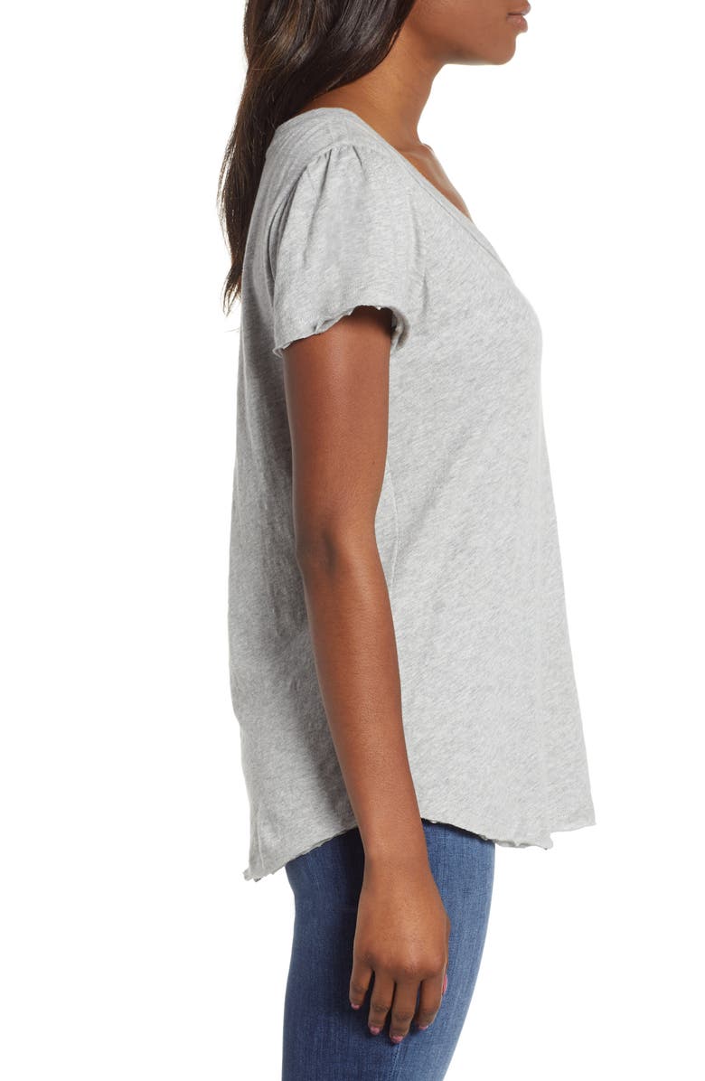 Caslon<sup>®</sup> V-Neck Tee, Alternate, color, 