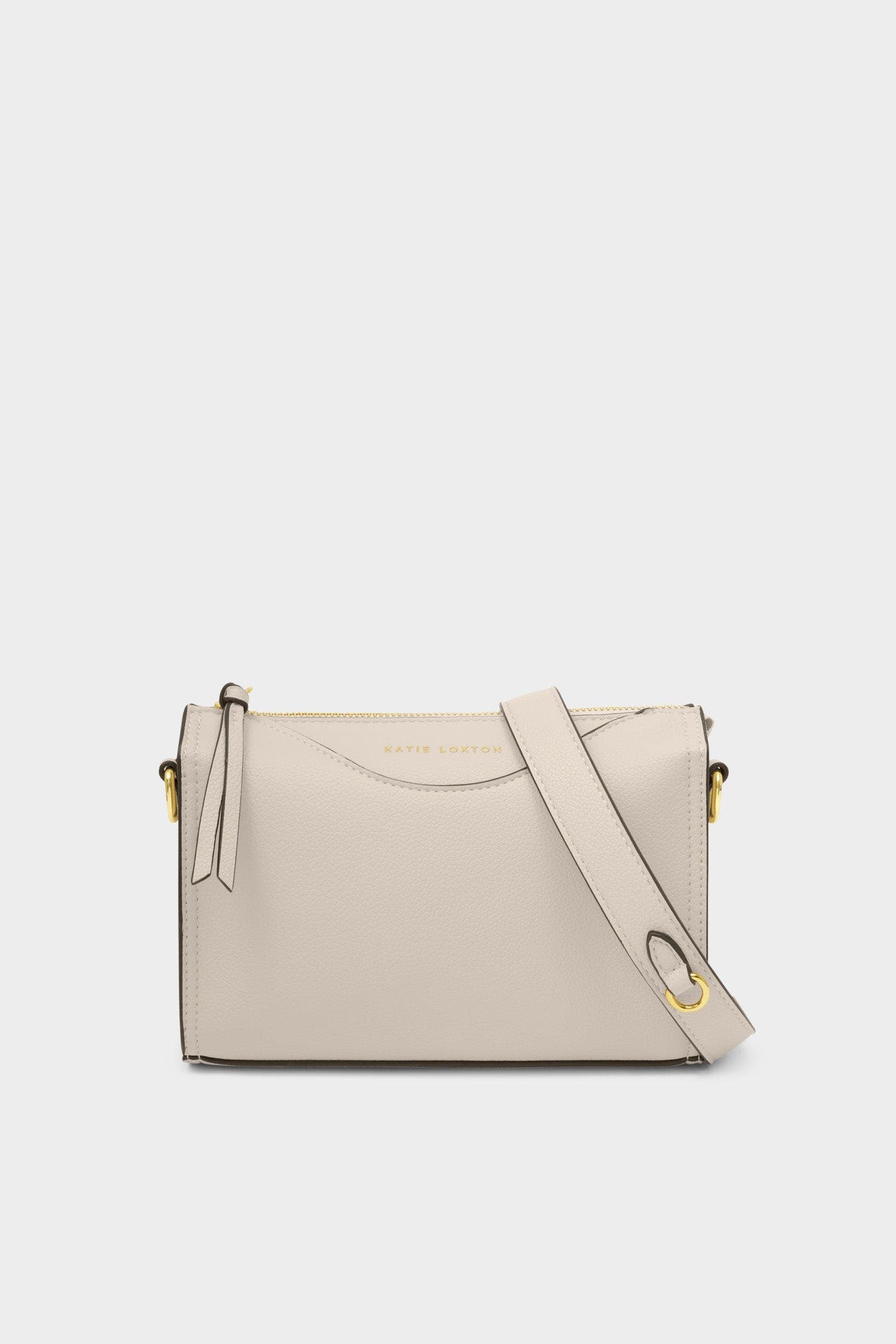 Katie Loxton Alba Crossbody Bag in Oyster, Alternate, color, Oyster