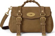 Mulberry Mini Alexa Suede Satchel